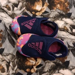 Adidas, Toddler size 5, waterproof, machine washable.